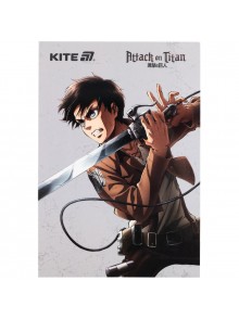 Блокнот А5, 50 аркушів Kite Attack on Titan AT25-194