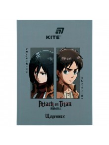 Щоденник шкільний Kite Attack on Titan AT26-262