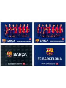 Зошит для малювання А4, 24 аркуша Kite FC Barcelona BC25-242