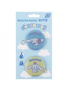 Набір значків світловідбиваючих (2 шт.) Kite Cinnamoroll CR25-107