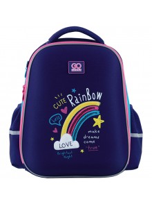 Рюкзак напівкаркасний GoPack Cute Rainbow GO24-165M-1