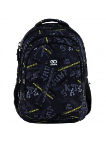 Рюкзак молодіжний GoPack чорний GO25-162L-5