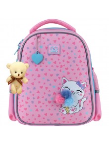 Рюкзак напівкаркасний GoPack Fluffy Kitten GO25-165S-2