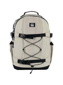 Рюкзак молодіжний GoPack бежевий GO25-186L-4