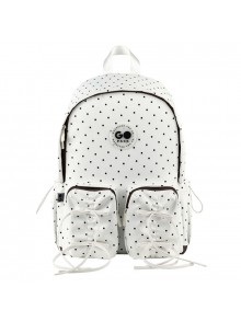 Рюкзак молодіжний GoPack білий GO26-130L-1