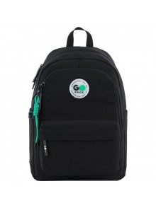 Рюкзак молодіжний GoPack чорний GO26-141L-3