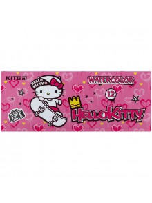 Краски акварельные, 12 цветов KITE Hello kitty HK21-041