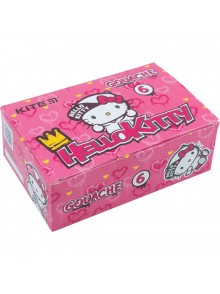 Гуашь, 6 цветов Hello kitty KITE HK22-062