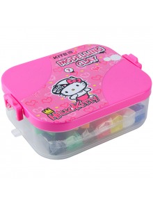 Пластилін восковий, 7 кольорів + 8 інструментів Kite Hello kitty HK22-080