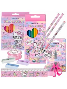 Набір канцтоварів 9 предметів Hello kitty KITE HK24-000-9