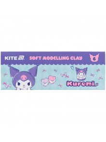 Пластилін 6 кольорів, 120 г Kite Kuromi HK24-081
