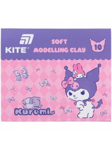 Пластилін 10 кольорів, 200 г Kite Kuromi HK24-084