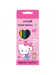 Олівці кольорові 12шт./24кольори Kite Hello Kitty HK25-054-1