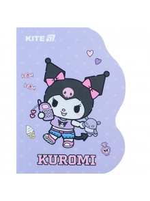 Блокнот вирубка А6, 60 аркушів Kite Kuromi HK25-223-2