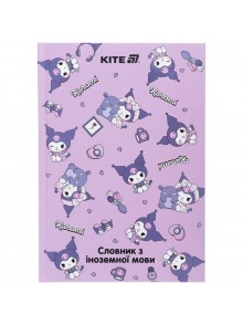 Зошит для запису іноземних слів, 60 аркушів Kite Kuromi HK25-407-2