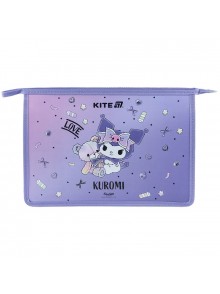 Папка А4+ на блискавці Kite Kuromi HK25-428