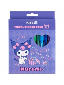 Фломастери 12 кольорів Kite Kuromi HK25-447-2