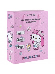 Набір канцтоварів 28 предметів Kite Hello kitty HK25-S01-1
