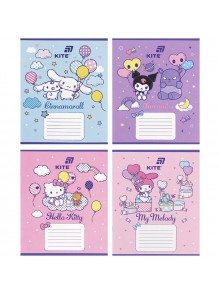 Зошит 12 аркушів, коса лінія (1 шт.) Kite Hello Kitty HK26-235-2