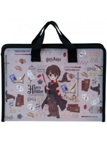 Портфель А4 на блискавці KITE Harry Potter HP23-202