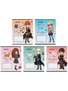 Зошит 12 аркушів, клітинка (1 шт.) Kite Harry Potter HP25-232-2