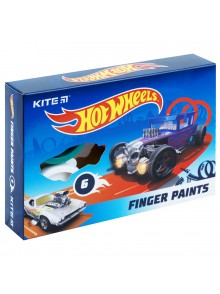 Фарби пальчикові, 6 кольорів KITE Hot Wheels HW22-064
