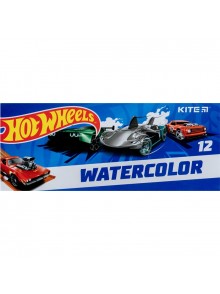 Фарби акварельні 12 кольорів Kite Hot Wheels HW23-041