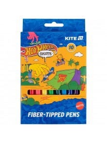 Фломастери 10 кольорів Kite Hot Wheels HW25-455