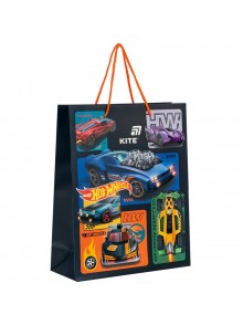 Пакет подарунковий 26х32 см Kite Hot Wheels HW26-266