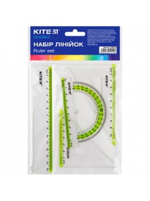 Набір лінійок Kite Classic K-280-09 салатовий