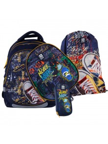 Рюкзак в комплекте 3 в 1 Extreme KITE K21-700M(2p)-1+600M-12+662-5