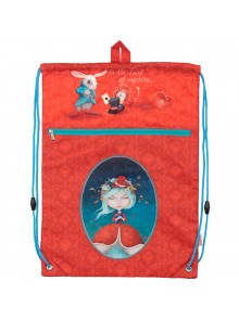Сумка для обуви с карманом Alice in wonderland KITE K17-601M-10
