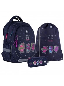 Рюкзак в комплекте 3 в 1 Better together KITE K21-700M-2+600M-3+662-8