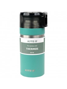 Термос 473 мл KITE K21-320-02 зеленый