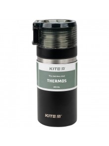 Термос 473 мл KITE K21-320-03 черный