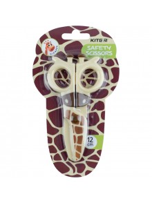 Ножиці дитячі пластикові 12 см Kite Giraffe K22-008-03