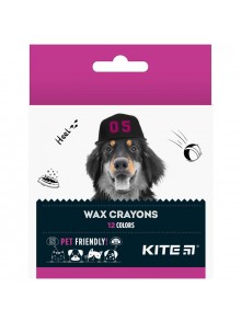 Крейда воскова, 12 кольорів KITE Dogs K22-070