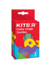 Крейда кольорова Jumbo, 3 кольори KITE Fantasy K22-077-2