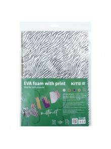 Фоаміран з принтом, А4 Kite K22-434