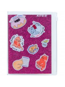 Блокнот А6+, 80 аркушів Kite Pink cats K22-462-1