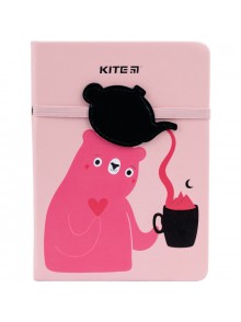 Блокнот В6, 96 аркушів Kite Pink Bear K22-464-1