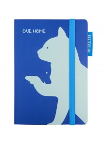 Блокнот 120х169 мм, 96 аркушів Kite синій K22-467-2