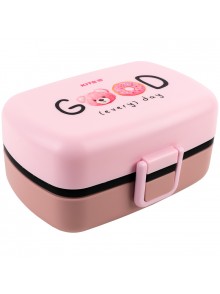 Ланчбокс з наповненням 1150 мл Kite рожевий K23-180-1