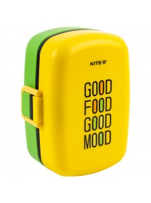 Ланчбокс з наповненням 1150 мл Kite жовтий K23-180-4