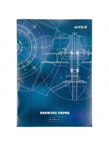 Папір для креслення А3, 10 аркушів, 200г/м2 Kite K23-270