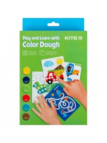 Набір ліпи та розвивайся, 6 кольорів KITE K23-326-2 зелений