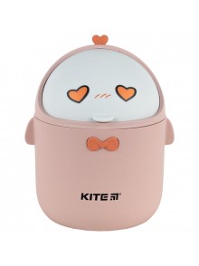 Контейнер для сміття настільний Kite K24-010-2 персиковый