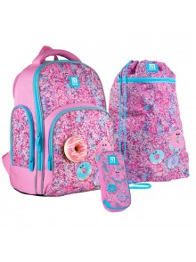 Рюкзак в комплекте 3 в 1 Donuts KITE K21-706M-2+601M-7+662-7