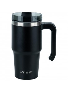 Термокружка 600 мл Kite чорний K24-1207-1