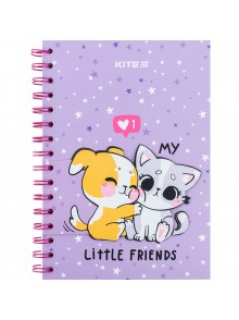 Блокнот з закладками А5, 80 аркушів Kite Friends K24-191-2